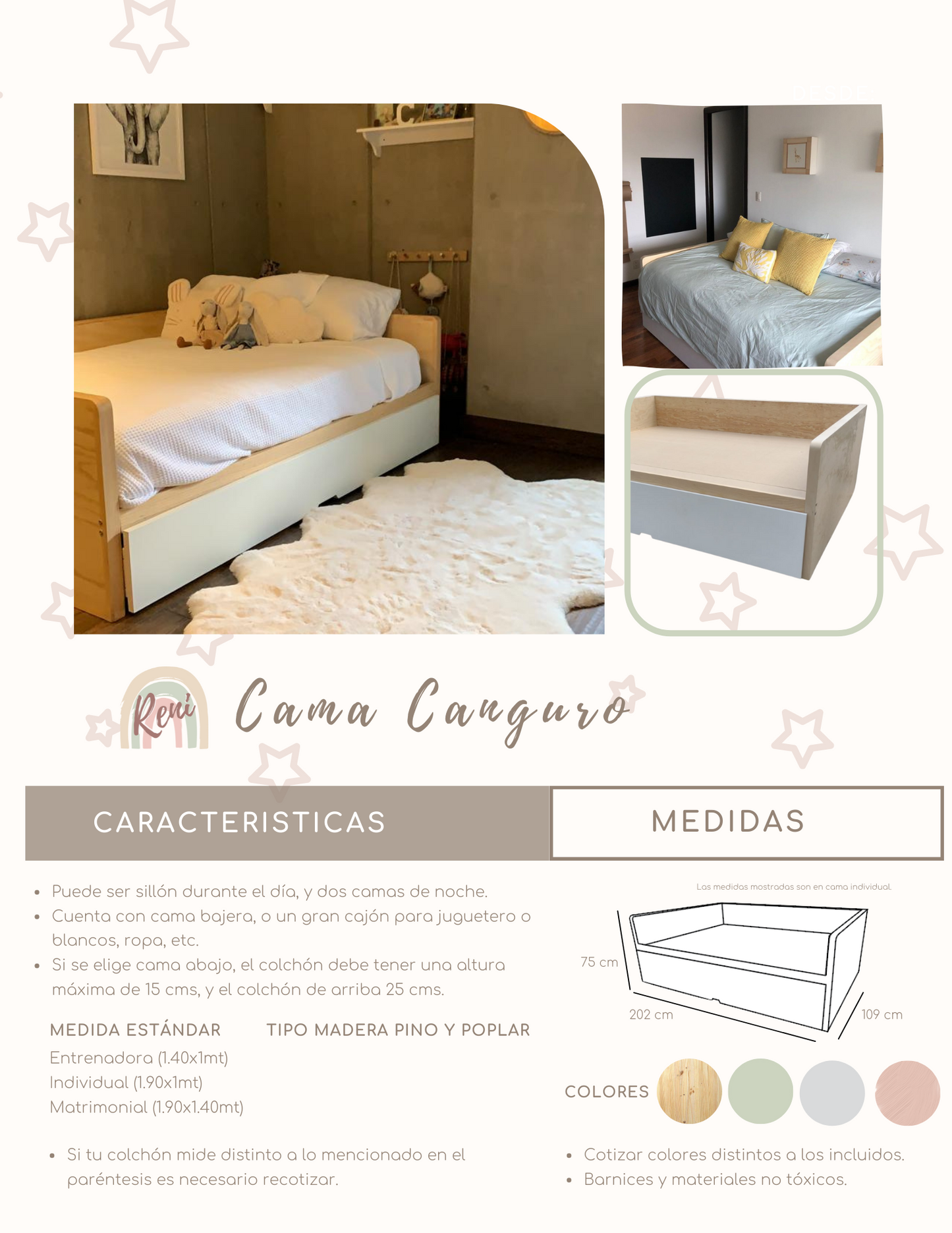 Cama Canguro